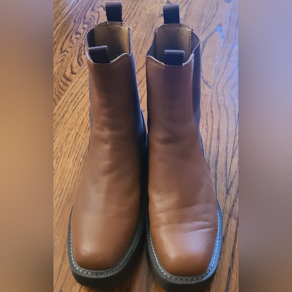 Sam Edelman Tan Chelsea Boots